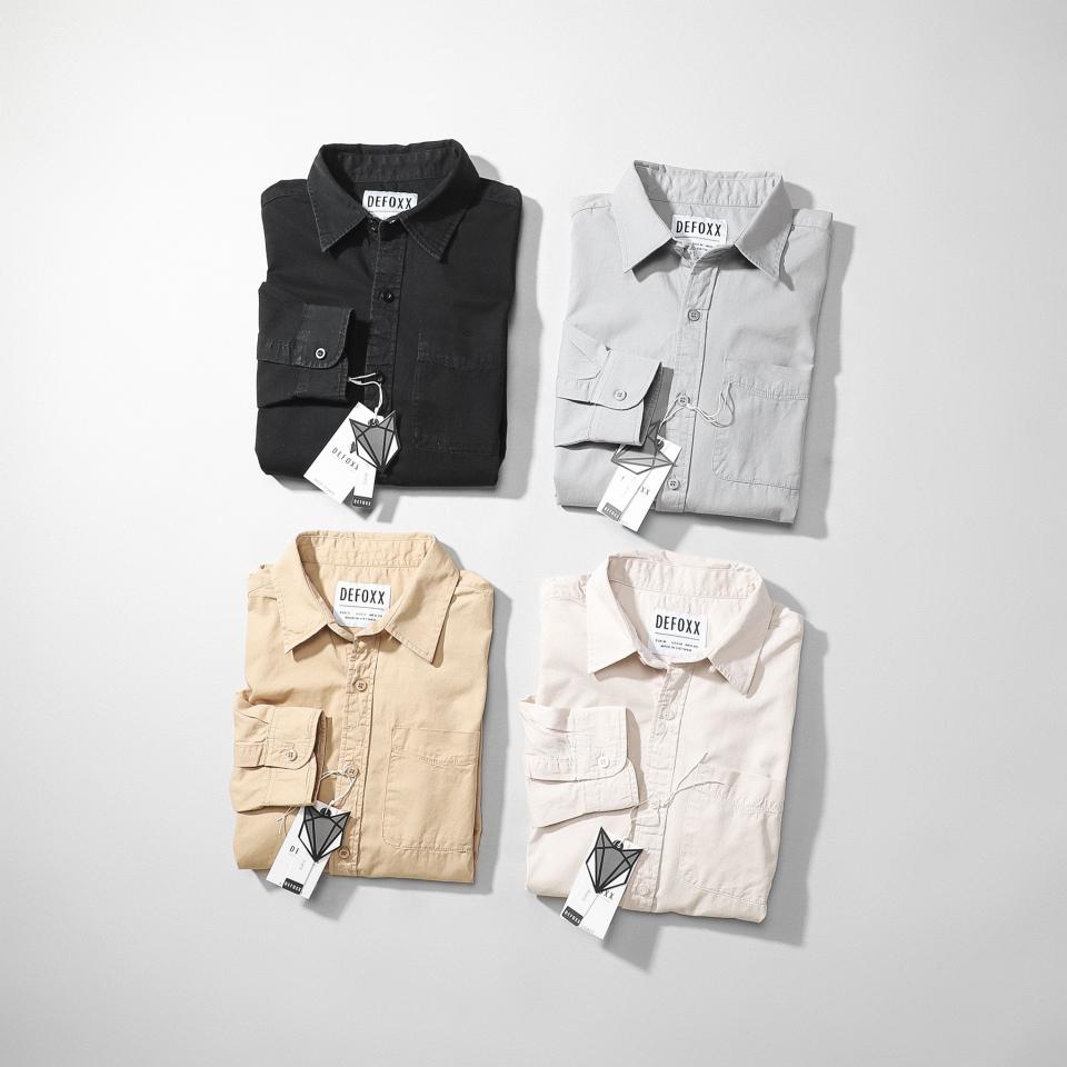 ÁO SM KAKI DEFOXX S1 4 MÀU