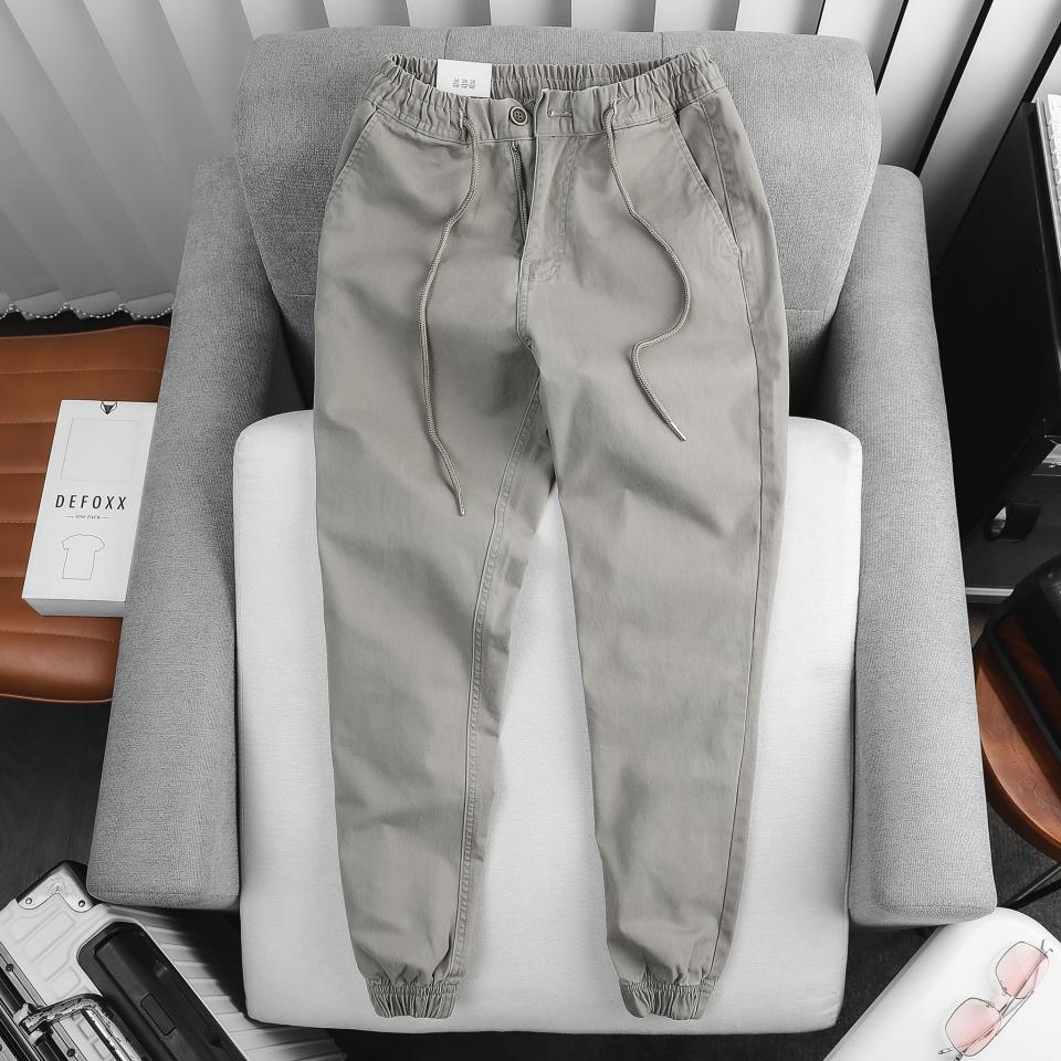 JOGGER KAKI DEFOXX XÁM