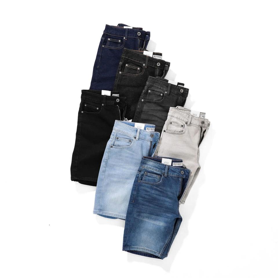 SHORT JEAN SLIM FIT TRƠN WASH S25